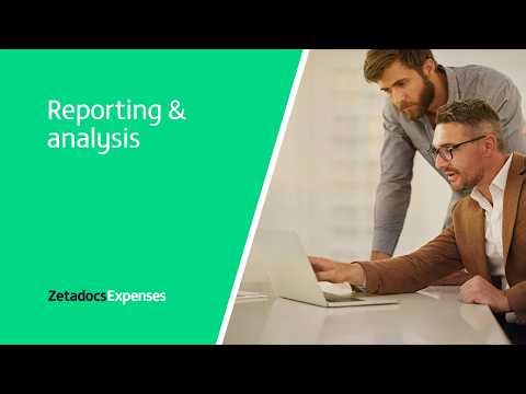 How to: Analyze spending with Zetadocs Expenses
