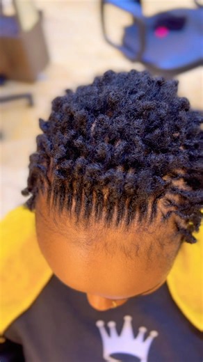 Sister Locs Installation | Partitioning. #sisterlocks #microlocs