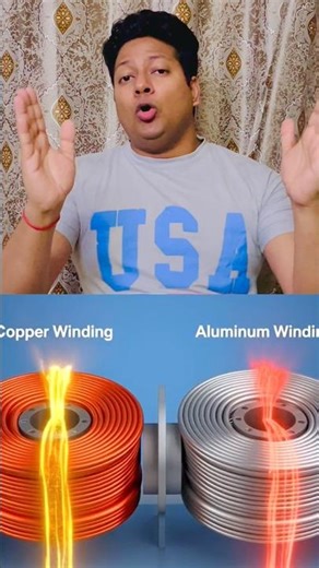 Copper vs Aluminium Motor Windings ⚡ Which Saves More Electricity? (Shocking Truth!)