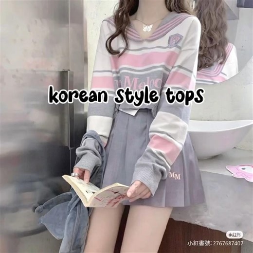 Korean style tops 👻👀✨#shortsfeed #aesthetic #fypシ゚viral 🍀😉🎀✨
