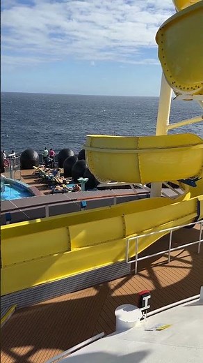 Carnival Pride Deck 11 at Water Slides and Serenity Deck