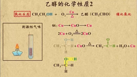 化学11课《18》乙醇的化学性质2