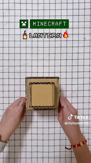 DIY 麥塊燈籠：手作 Minecraft 燈籠指南