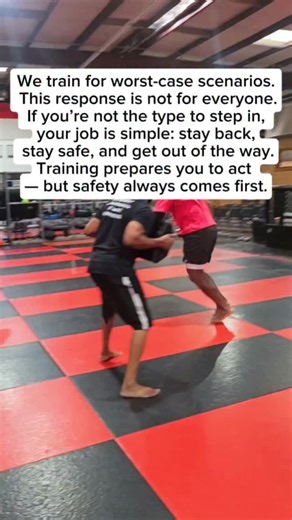 Donavin Britt, Founder on Instagram: "In this video, Coach breaks down an active-shooter scenario where someone steps in instead of freezing. Are you standing by… or stepping up? Train to act when it counts. 🟤🟤🟤 #selfdefense #activeshooter #kravmaga #situationalawareness #lasvegascombatacademy"