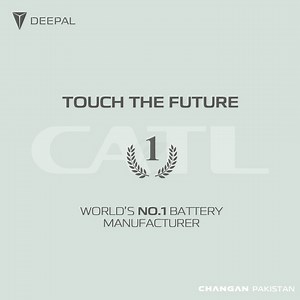 1.2M views · 330 reactions | Powered by CATL, the global leader in battery technology, Deepal delivers up to 540km of range on a single charge. With faster charging and environmentally-friendly zero-emission performance, every drive is efficient and sustainable. #Changan #Deepal #TouchTheFuture #NextGenEV #ElectricVehicles #BatteryTechnology #SustainableEnergy #ZeroEmission #GreenEnergy | Changan Pakistan | Facebook