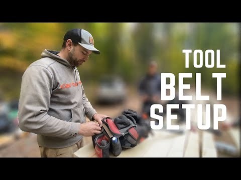 How To Set Up A Tool Belt