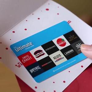 1K views · 11 reactions | Next time you're in grab an Ultimate Dining Card for the foodie on your list. If you spend $50 we'll even give you the Ultimate Value Pack with over $175 in coupon savings inside! | Milestones | Facebook