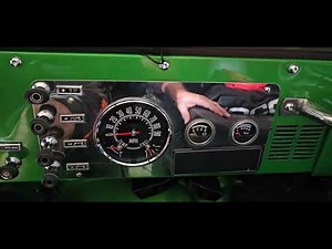 Speedhut Speedometer Jeep CJ 7