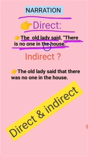 Narration | Class-9th से 12th के लिए महत्वपूर्ण