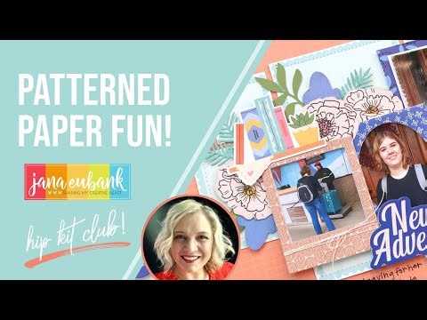 Patterned Paper FUN! | Scrapbooking Ideas | SEPTEMBER 2025 HIP KITS