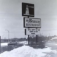 The Beacon Restaurant was a popular dining spot in the 1960s