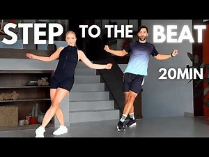 20 Minute Step To The Beat Workout - Low Impact and Motivating