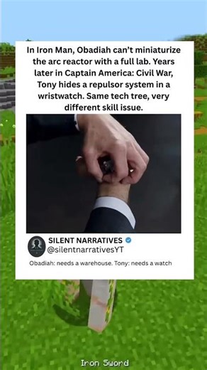 Iron Man vs Civil War Tech Gap — Arc Reactor vs Wristwatch Repulsor