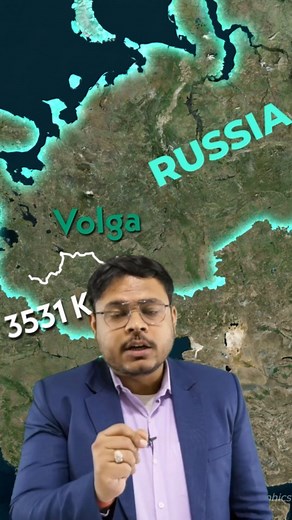 29K views · 46 reactions | Volga River: Europe's longest #facts #geography #upsc #ias #ips | Rohan Tyagi | Facebook