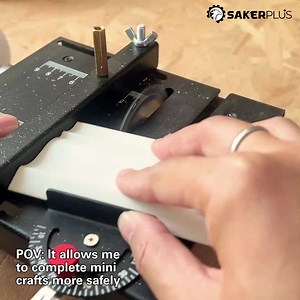 1.3K views · 1.1K reactions | Transform your projects with the Sakerplus Mini Multi-Functional Table Saw, the perfect tool for both passionate DIYers and skilled professionals! ️ This compact powerhouse delivers precision cuts through wood, plastic, and more, making every task effortless and enjoyable. 漢 Elevate your crafting game and achieve pro-level results today! #SakerTools #CraftingAndBuilding #PrecisionCuts | Saker DIY | Facebook