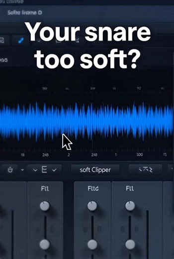 Your snare too soft? FL Studio soft clipper fixes it. Follow to learn.” #flstudio #flstudiotips #flstudiobeginners #flstudiotutorial #musicproducer musicproduction beatmaker beatmaking producerlife producercommunity trapbeats afrobeatsproducer musicproducers producertips homestudio