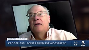 More customers report missing Kroger Fuel Points they've earned