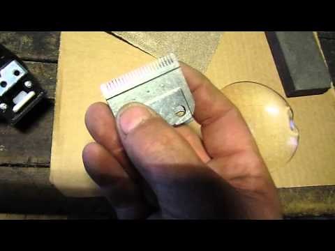 How To Sharpen Human/Animal Hair Clippers