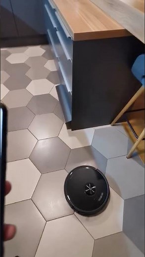 Roborock robot vacuum garage