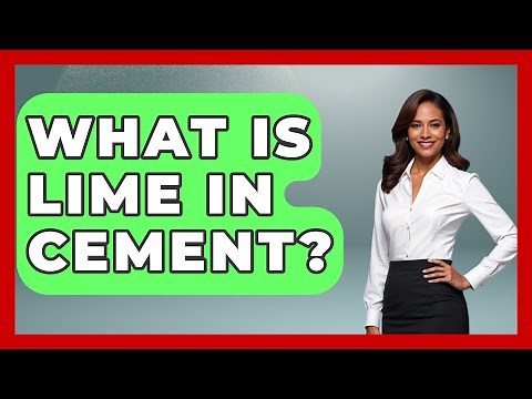What Is Lime In Cement? - Civil Engineering Explained