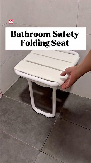Bathroom Safety Wall Mounted Shower Folding Seat