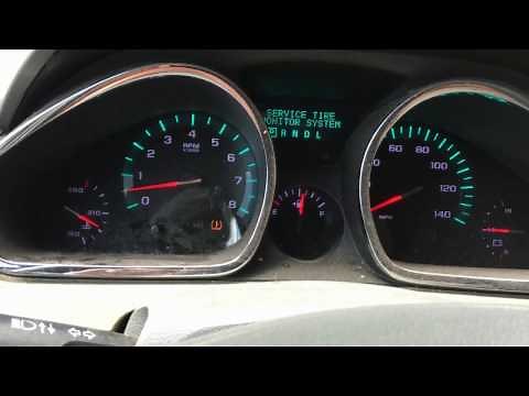 HOW TO FIX 2009 CHEVY TRAVERSE PARK ASSIST ISSUE
