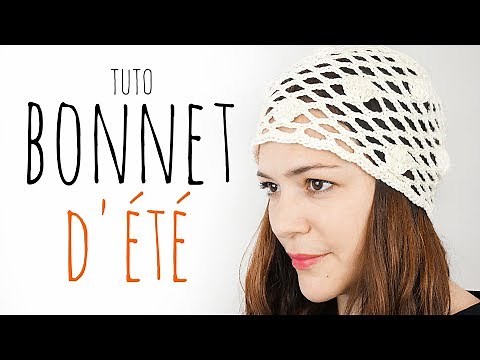 TUTO CROCHET BONNET FACILE PRINTEMPS ETE🌴