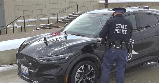 Michigan State Police adds first EV to patrol fleet