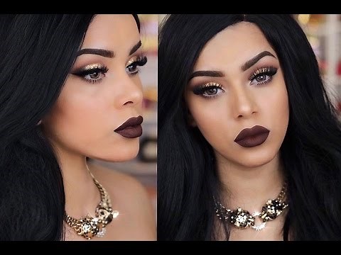 ELEGANT MAKEUP FOR CHRISTMAS EVE