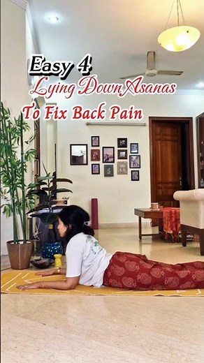 Yoga for Back Pain Relief - 4 Asanas to Heal Your Back #yogaforbackpainrelief