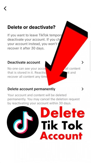How to Permanently Delete TikTok Account | Delete TikTok Account | how to remove tiktok account