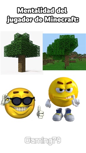 Gaming79 on Instagram: "Las mentalidades de Minecraft #minecraft #memes #relatable"