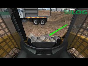 Simlog's Skid Steer Loader Personal Simulator: Truck Loading