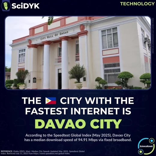 Davao City: Fastest Internet Connection in the Philippines
