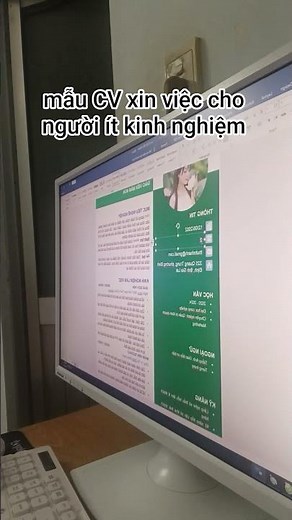 Hướng dẫn cách viết CV xin việc cho người ít kinh nghiệm - part35 #cvxinviec #thietkecv #maucv