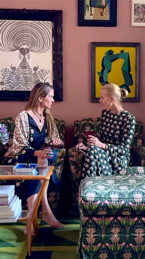 Susanna Salk on Instagram: "Such a joy to debut our latest @quintessence At Home With visit at the Milan home of @jjmartinmilan, the exuberant founder of @ladoublej! An afternoon in her presence and in her prints and one is rejuvenated. Head to Quintessence You Tube channel for the complete tour…."