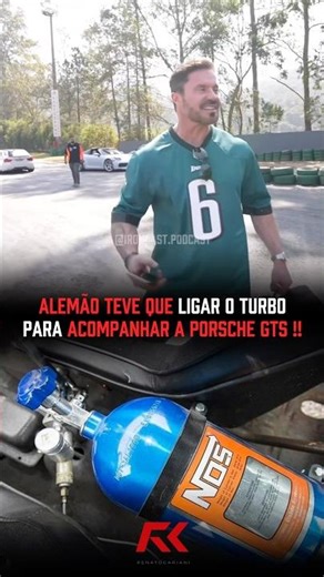 ALEMÃO DA CARAVAN VAI USAR O NITRO PARA GANHAR DA PORSCHE? #juliobalestrin #renatocariani #caravan