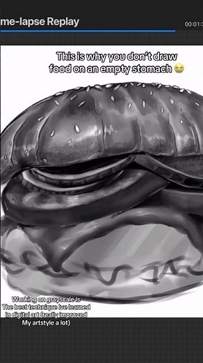 Learn grayscale it’ll change your life! #grayscale #procreate #realism