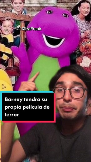 Barney película de terror: Una nueva versión aterradora de tu querido dinosaurio morado
