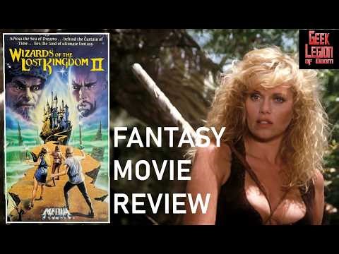 WIZARDS OF THE LOST KINGDOM II ( 1989 David Carradine ) Sword & Sorcery Fantasy Movie Review