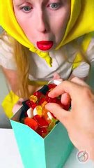 Toothpaste Made The Gummy Bear 3x Bigger 🧸✨