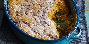 Slow Cooker Self-Saucing Butterscotch Pudding