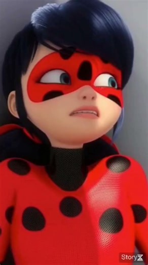 Ladybug's scared heartbeat