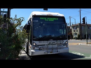 AC Transit 2009 Van Hool AG300 2198 on Line 57