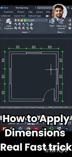 Autocad dimension tutorials[How to add dimensions in AutoCad. #Autocad #cad #designdrawings #dwg