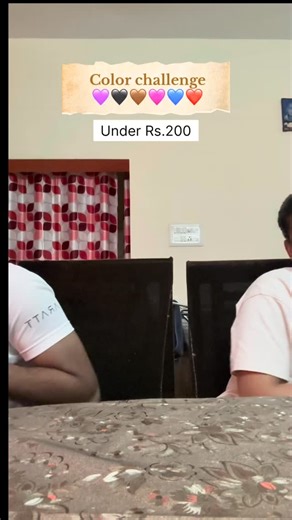 Anika on Instagram: "Color challenge with the bro🕺🕺 #fyp #explore #instagram #viral #trendingreels"