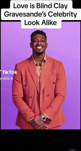 Love is Blind Clay Gravesande’s Celebrity Look Alike. #loveisblind #lib #loveisblindseason6 #libseason6 #libclay #claylib #adandclay #clayandad #loveisblindreunion #clayloveisblind #adloveisblind #lilnasx #netflix