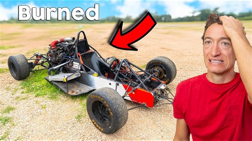 Fixing a fire-damaged F1 car, full restoration attempt