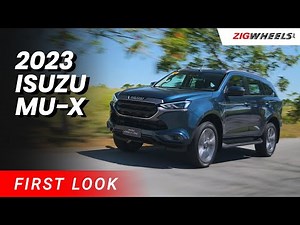 2023 Isuzu mu-X LS-E 4x4 First Look | Zigwheels.Ph