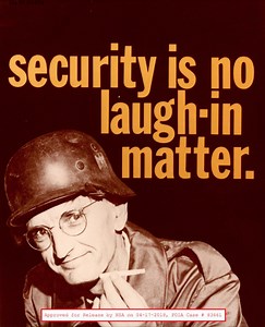 Weirdo National Security Agency posters from the 1950s, 60s and 70s